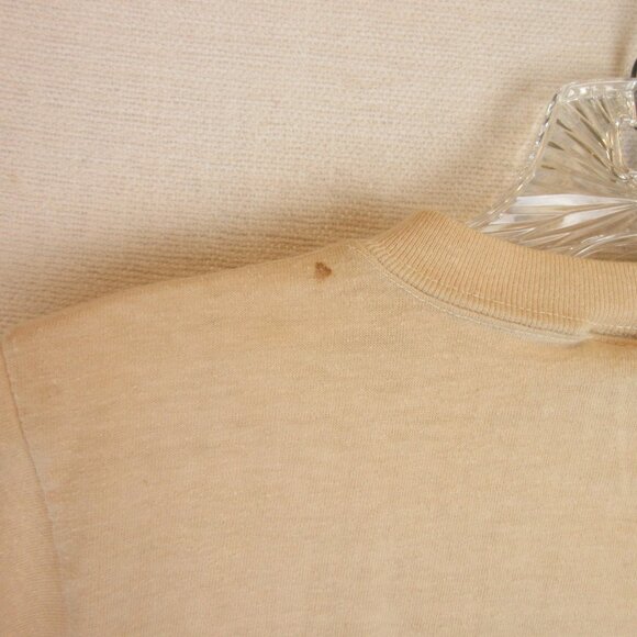 Vintage The Beach Boys Designs Single Stitch Tee Size M Tan - Picture 9 of 13